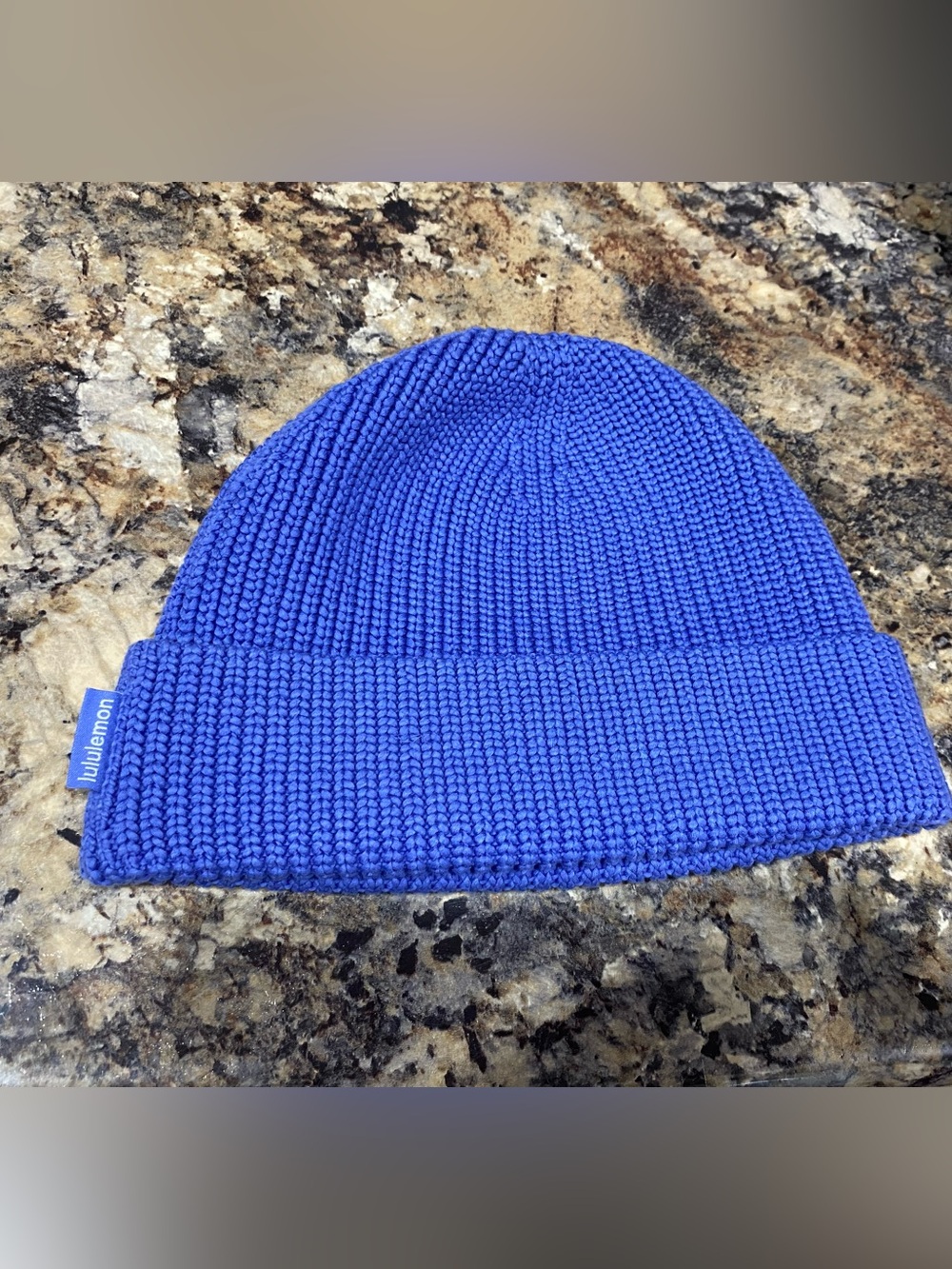 LULULEMON Close-Fit Wool-Blend Ribbed Knit Beanie PM Wild Indigo Outdoor